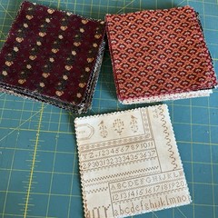 Seasons Kansas Troubles Petite Prints Deux French General 5” Charm Lot Of 66