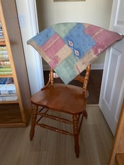 INTERIOR FABRIC~Amgard 1997~BRUSHED UPHOLSTERY COTTON~Southwest Stamped~LG BLOCK