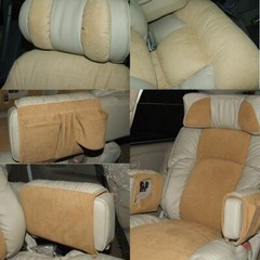 0ECO AUTOMOTIVE PUNCHING PERFORATED ULTRA SUEDE SOFA UPHOLSTERY CAR SEATING 54″W