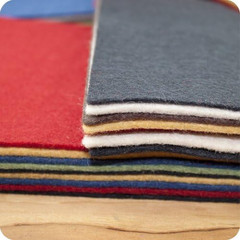 Bgick 36 5″ Squares 100% Wool Felt Americana Colors Charm Pack