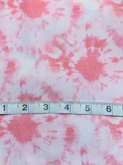 60” Width 100% Cotton Pink Tie Dye Stripe Fabric 1 Yard Piece Sewing Quilting