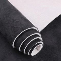 Black Suede Headliner Fabric 96×60 Auto Headliner Tube Kit Car Ceiling