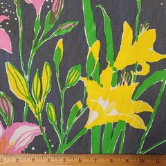 VINTAGE Deadstock Suzie Zuzek Brighton Key West Lilly Pulitzer Cotton Fabric