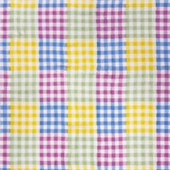 Colorful Gingham Fleece Fabric – 60″ Wide – Sold by The Yard & Bolt