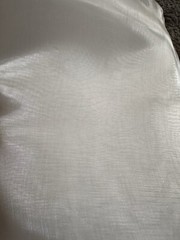 Red White And Blue Organza sheer polyester 58″ wide Fabric Crafting Sewing
