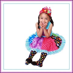 BonEful Fabric FQ Cotton Quilt Small Girl Princess Cinderella Dress Shoes Castle
