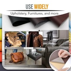 Continuous Marine Vinyl Fabric Faux Leather Auto Upholstery By the Yard 20*54in