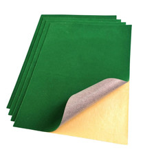 4 Pcs Self Adhesive Velvet Sheet, Self-Adhesive Flannel Fabric for Jewelry Box L