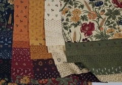 WHEATLAND 40 pc Sample Set Moda Kansas Troubles sew quilting Fabric