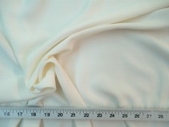 Discount Fabric BENGALINE Faille 60 inches wide Solid Ivory Ben106