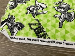 Legend of Zelda Fabric Sheet/Scrap/Piece/Remnant Squares