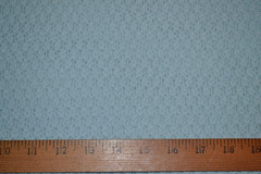 Vintage fabric – synthetic sweater knit, pale blue, 64″ x 1.8 yards