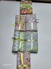 🎁100% Cotton Quilting Fabric Bundles 20 Piece Fat Quarters 18”x21” + BONUS!🎁