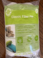 LOOPS&THREAD Washable Hypoallergenic Polyester Fiber Fill 20oz