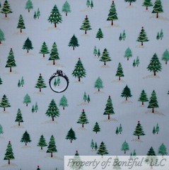 BonEful FABRIC FQ Cotton Quilt Black Gold Metallic Glitter Star Flower Xmas Snow