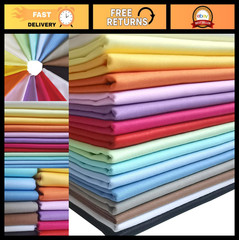 16pcs Cotton Fabric Fat Quarter Bundles 18×22″ Solid Colors for Quilting & Craft