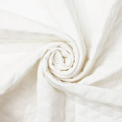 Pre Quilted Fabric Double Faced Cotton Polyester Interfacing Batting Broadcloth