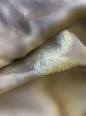 Pure 100% Silk Fabric panel 71”x23”all natural suitable scarf face cover