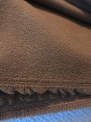 WOOL/MOHAIR BLEND Fabric/Textiles Brown/Sewing/Craft/Home Dec/Felting 1yd/58″