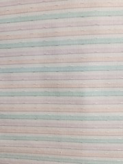 60 Wide 100% Cotton Fabric Pastel Stripes Quilting Clothig Fabric Vintage