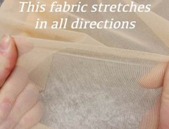 Power Net Mesh 4 Way Stretch Soft Dance Costume Lingerie 60”/150cm Wide Fabric