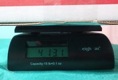 4 lb 13 oz Box Starter Quilt, String Pattern, Sections & Loose Pieces FSBTB106