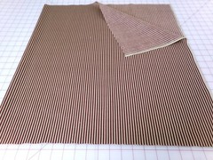 Striped Fabric Remnant Approx 22×44. Unbranded. D25-2265