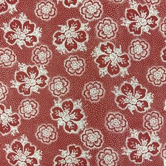 Vintage Cranston Floral Quilting Cotton Fabric 84” x 43”, Sewing Yardage