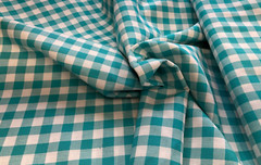 ROBERT KAUFMAN – WINDOW WOVENS #AZH-17722-354 GINGHAM BREAKERS– BY THE YARD