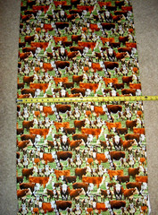 Cows Cow Calf Calves Hereford Herefords CD3341 Timeless durable cotton Fabric
