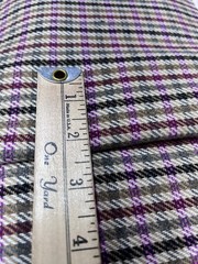 $30 for 2 Yards Real Wool (Flannel) Fabric – Plaid Multi Colors