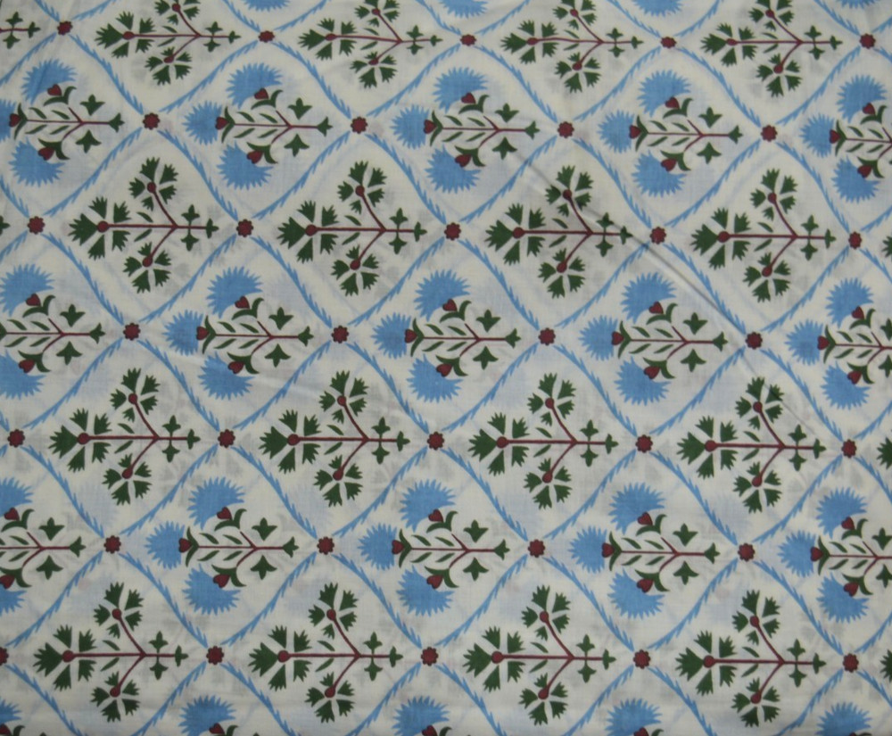 10 Yard Hand Printed New Design Fabric 100%Cotton NO TARRIF CHARGES 100%✅BF-3