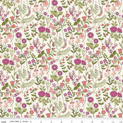 1/4 Yard Liberty Fabrics “Botanist’s Walk” Lola Scatter A Quilt Cotton