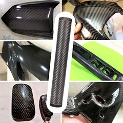 5/10 FT x 12” Real Carbon Fiber Fabric Cloth Roll 3k 200gsm Twill Weave Black