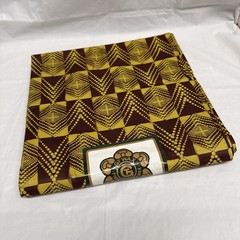African Wax Print Fabric – GT WAX FINEST QUALITY- 6 Yards 100% Cotton G TARGET