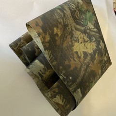 Timber Fabric Green brown Camouflage Waterproof cuts 22” by 70” piece