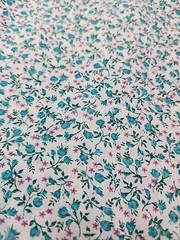 44″ X 4.1yds Multicolor Small Petite Floral Cotton Sewing Craft Quilting Fabric