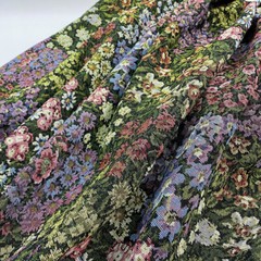 Monet’s Garden Vintage French Jacquard Tapestry Upholstery Fabric for Sewing DIY