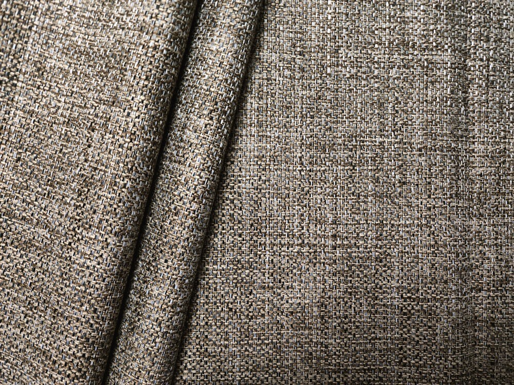 Upholstery Fabric – Resists Stains Yarn Dyed Basketweave Solid – Earth Tones