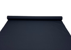 NAVY BLUE CANVAS TWILL 7 OZ POLY COTTON APPAREL MULTIUSE FABRIC 65″ W MADE USA