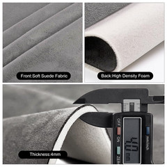 Automotive Suede Headliner Fabric with Foam Backing Car DIY Replacement 60″ (W)