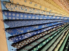 48 Civil War Repro Assorted Prints 9″x11″ish Cotton Quilting Fabric 3 Yards (C)