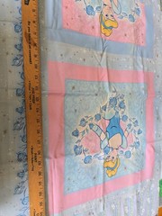SPRINGS Fabric – CINDERELLA – 18″ Makes 3 Pillows Front And Back