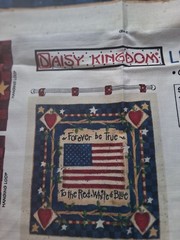 Freedom Panel:Forever be true to the Red, White and Blue