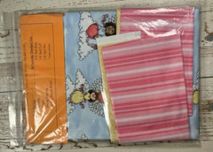 NEW-“Sweet Dreams” Standard Size Pillow Case Kit Coordinating 100% Cotton Prints