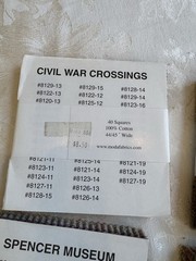 Lot of 5 Moda Charm Squares By Barbara Brackman Civil War Reproduction Fabric