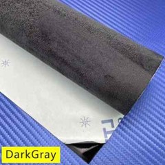 Self Adhesive Faux Suede Fabric Wrap Film Sticker Stretch DIY Car Interior Craft