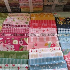 Floral & Patriotic Fat 1/4’s By Riley Blake, $3.99 Ships Any Amount Of Fabric.