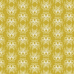 THREAD & INK – Siren Seas by Helen Black – Kraken Seas ,1/4 yard