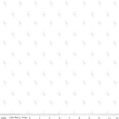 YARD, White On White Flamingoes by Riley Blake $3.99 Ships ANY Amount Of Fabric